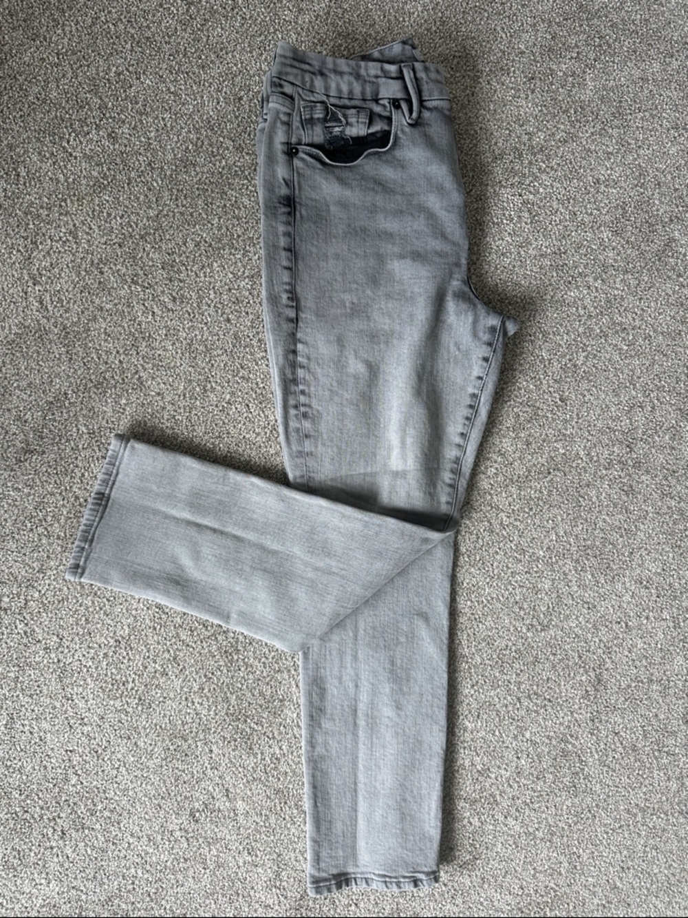 Good American Women's Black Faded Slim Jeans
